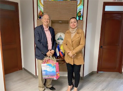 embajadora-nicaragua-recibe-presidente-camara-comercio-colombia